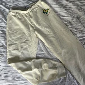 NEW TIGER MIST Cream Joggers